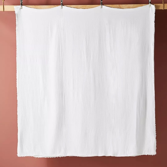 Anthropologie Bedding Nwt Anthropologie Reversible Airy Gauze Queen